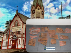 PDI recupera placas de cobre robadas de catedral San Marcos de Arica de más de 150 años