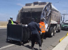 Municipalidad de Arica retira 2,3 toneladas de basura en especial operativo en la frontera