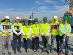 Viceministro de Comercio Exterior de Bolivia y nueva Directora de ASP-B visitaron el Puerto de Arica