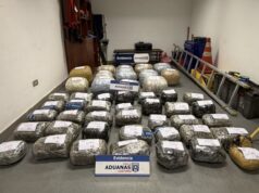 Aduana descubre 110 kilos de marihuana oculta entre cargamento de soya a granel