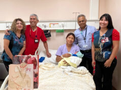 Primer bebé del año 2026 nació sin complicaciones en la región