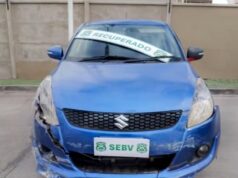 En menos de 24 horas, Carabineros de la SEBV recuperó vehículo y detuvo a pareja por robo con violencia y recepción