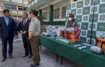 Más de 52 kilos de droga sacados de circulación por Carabineros del OS7