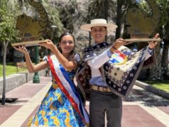 Campeones nacionales de cueca Espuelas de Bronce saludan al alcalde Vargas y dejan en alto el nombre de Arica
