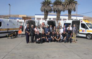 4 Nuevas ambulancias para el Hospital Dr Juan Noé