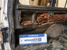 Aduana de Arica detecta 226 kilos de cobre oculto en vehículo que ingresaba por Chacalluta