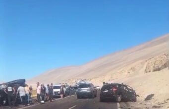Fatal accidente en Cuesta Chaca deja dos personas fallecidas