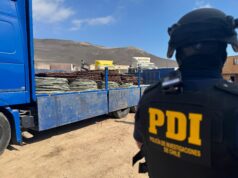 Investigación de PDI Arica y Fiscalía: incautan 28,5 toneladas de cobre robado que serían contrabandeados hacia Perú