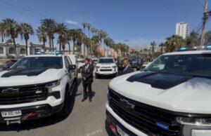 Arica y Parinacota lidera modernización de la PDI con histórica entrega de vehículos con tecnología híbrida