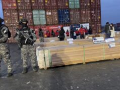 Histórica incautación de más de mil toneladas de carga contaminada con droga