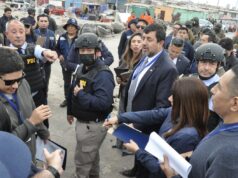 Gobierno realiza operativo interinstitucional en Cerro Chuño para planificar proceso de desalojo