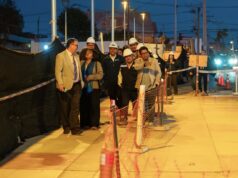 Obras de nueva platabanda en calle 18 de Septiembre serán entregadas en octubre