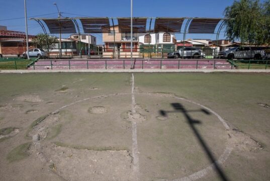 Municipio recuperará las canchas del Parque Lauca con inversión superior a $360 millones