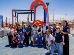 Obras de mejoramiento en el Barrio Borde Pampa de Arica alcanzan un 70% de avance