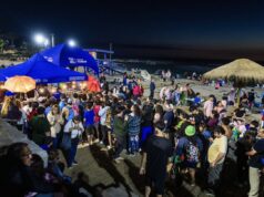 Municipio instala potentes luminarias en playas más visitadas de Arica